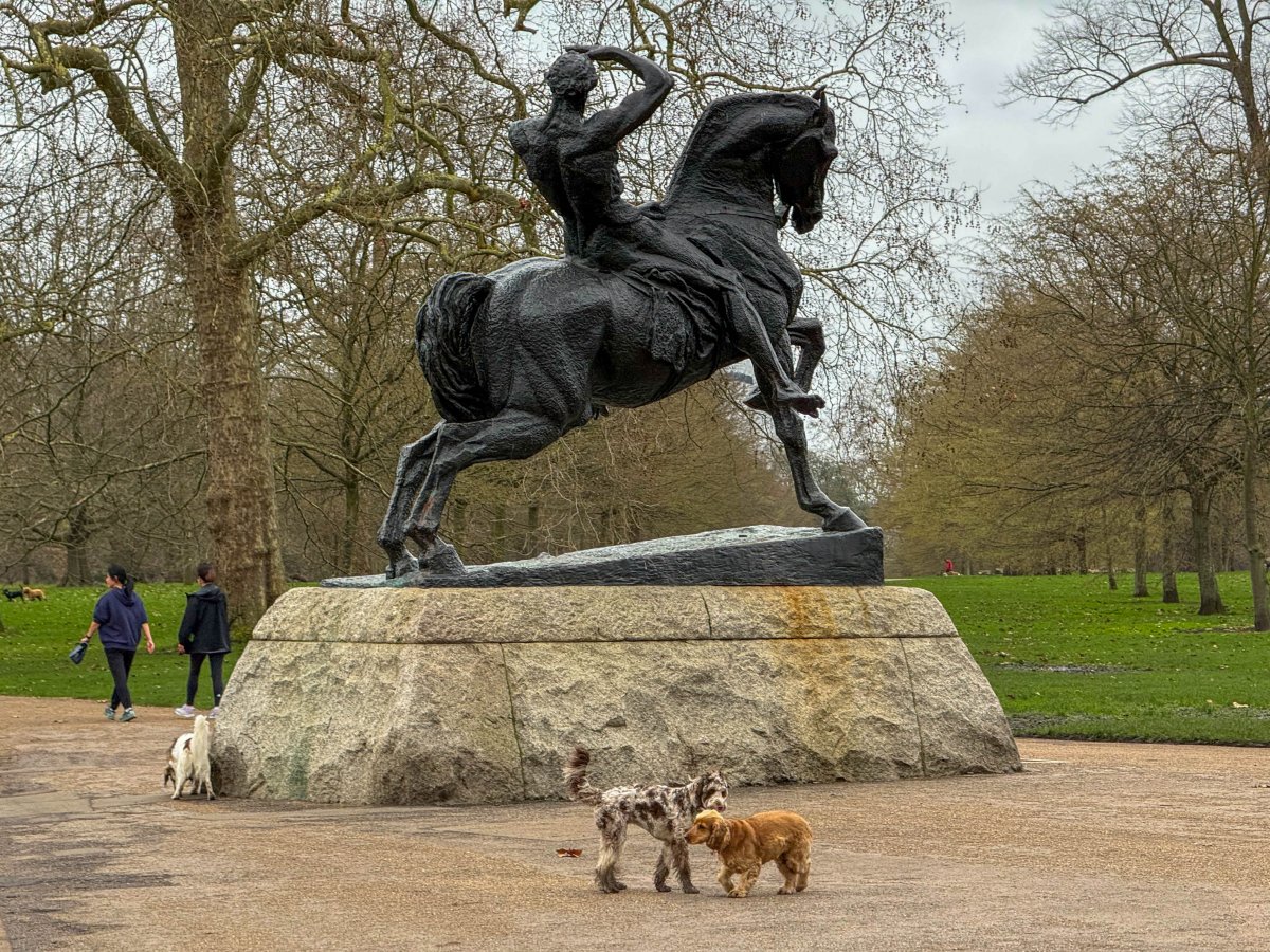 Kensington Gardens, London - februari 2026