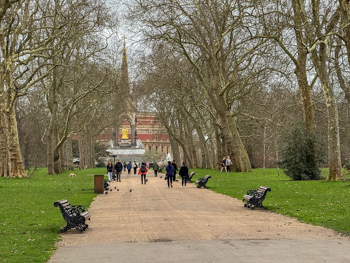 Kensington Gardens, London - februari 2026