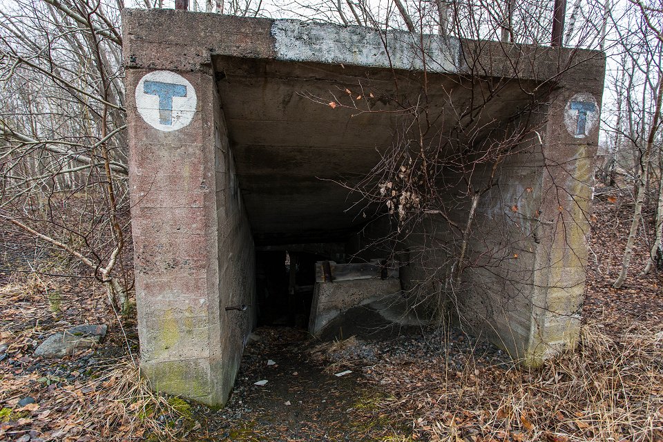 Eknäsgruvan Herräng - mars 2017 ett tunnelbane gruva