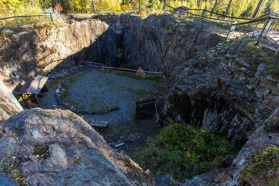 Flogbergets gruva - oktober 2016 stora halet