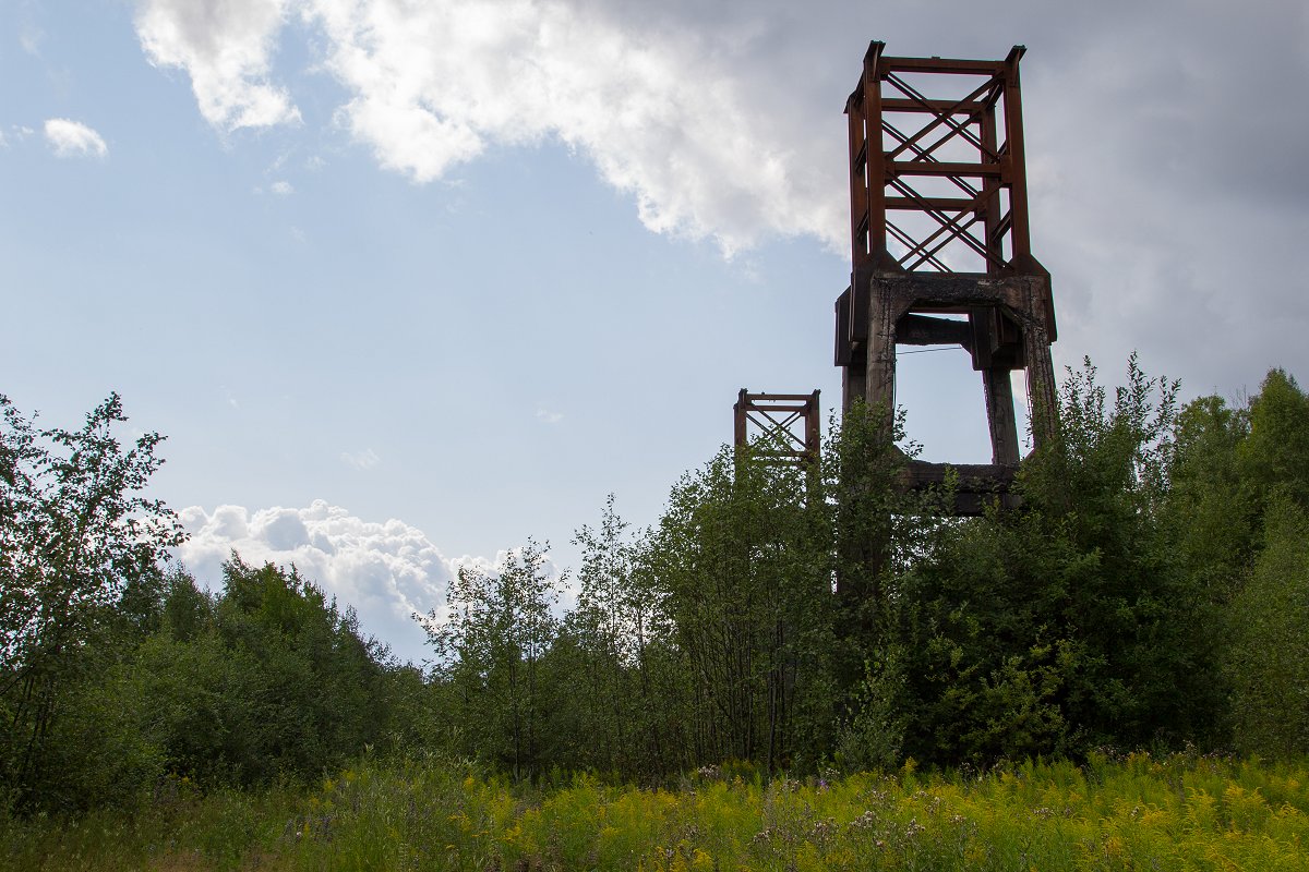 Håksbergs gruva - juli 2014 haksberg torn linbana