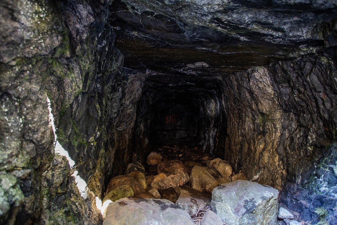 Hållets gruva Nyköping – juni 2019 gruvgang