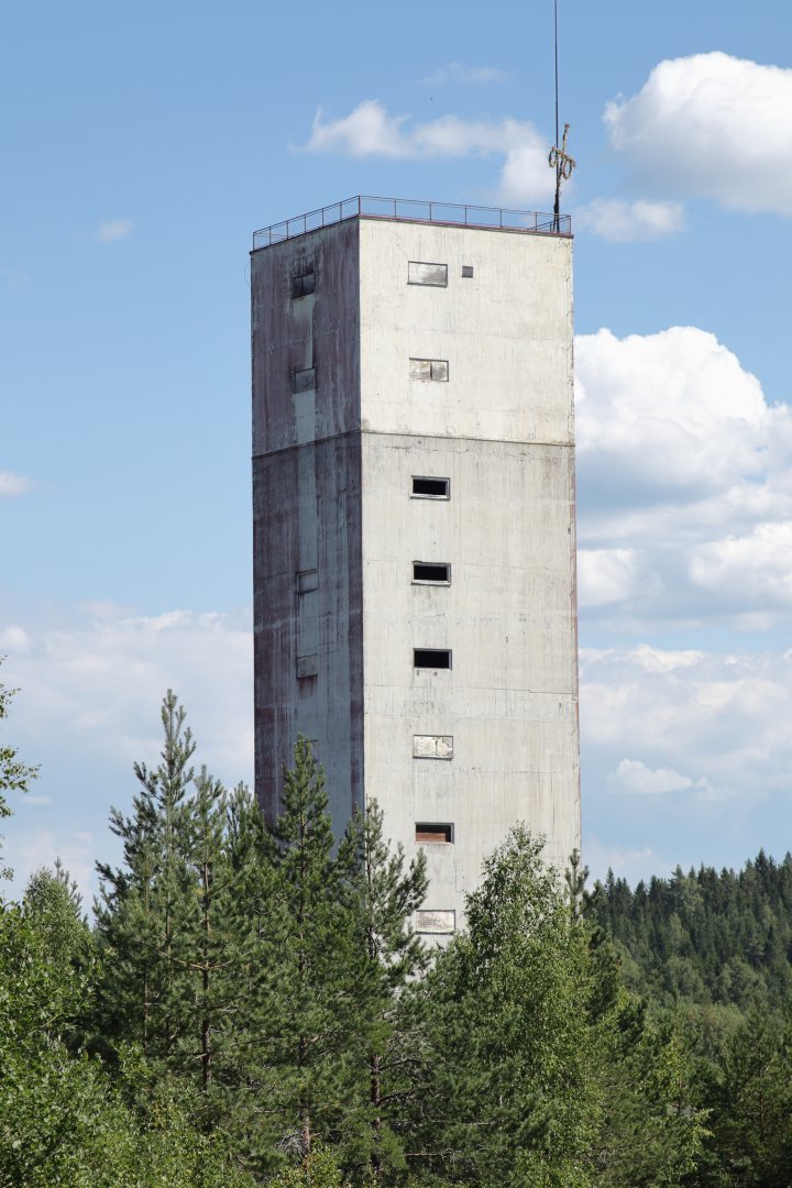 Idkerberget Borlänge - juli 2018 stora gruvlaven
