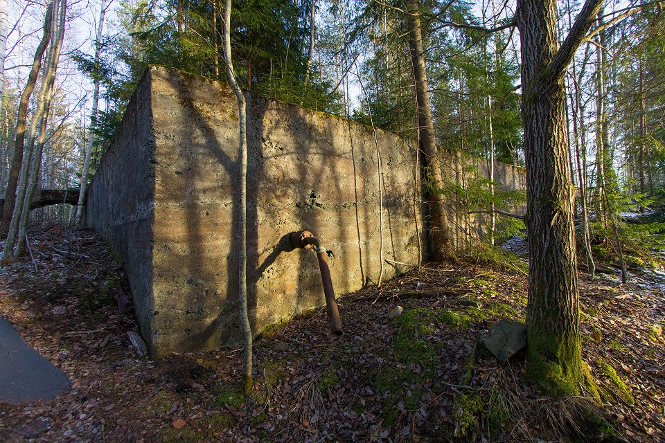 Norberg Åsgruvan - december 2016 gammal gruvbyggnad