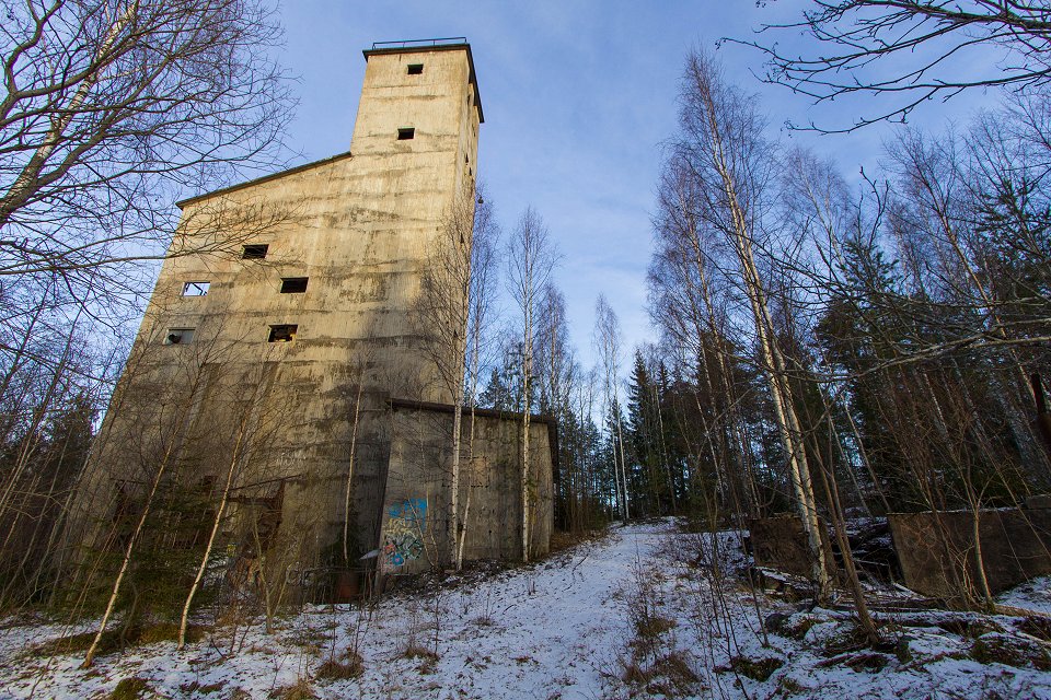 Norberg Åsgruvan - december 2016 gruvtornet norberg