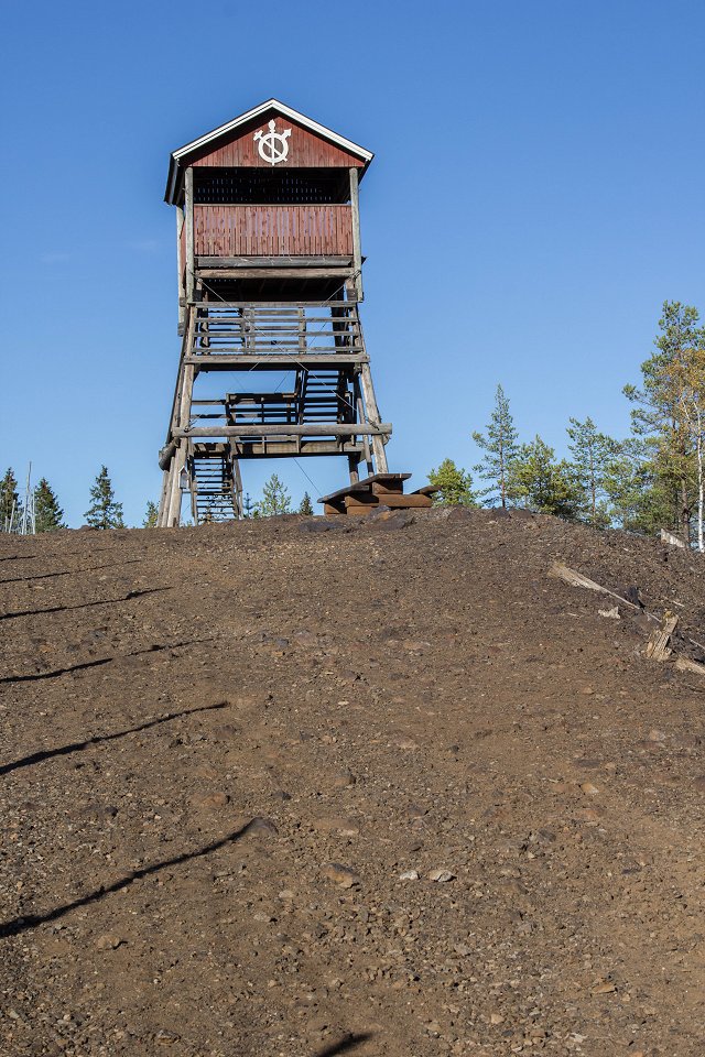 Stollbergets gruva - oktober 2016 tornet stollberget