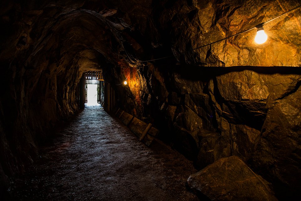 Storbergets gruva Hofors - juli 2017 the way out