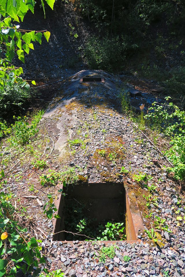 Stribergs gruvfält - juli 2017 hal i marken