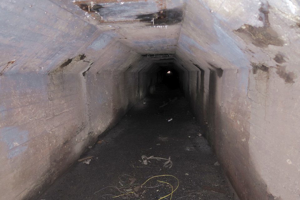 Stribergs gruvfält - juli 2017 tunnel gruvan striberg