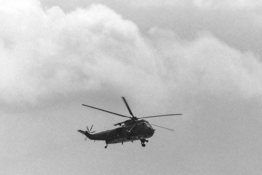 D-Day 50 commemorations, Portsmouth - juni 1994 hellikopter