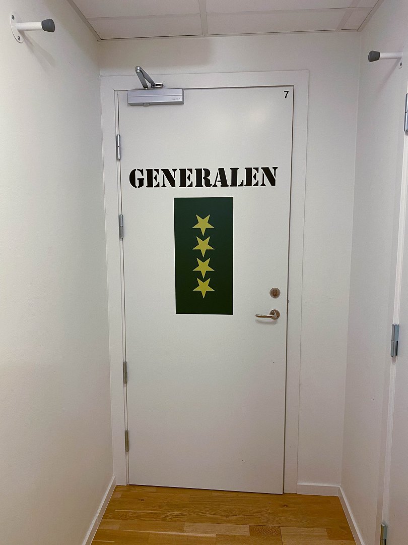 Oscar-Fredriksborgs fästning - mars 2023 generalen