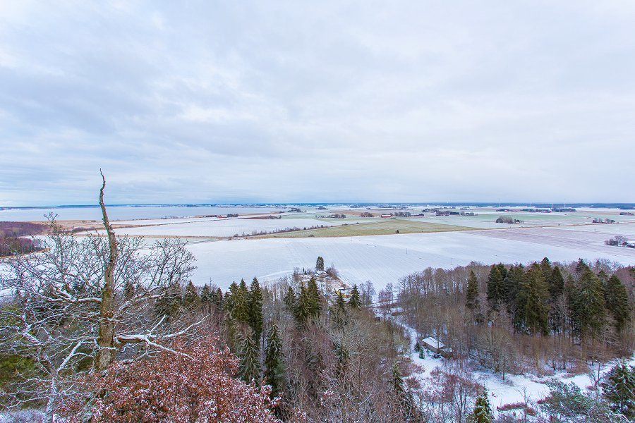 Hunneberg - Februari 2016 utsikt fran hunneberg