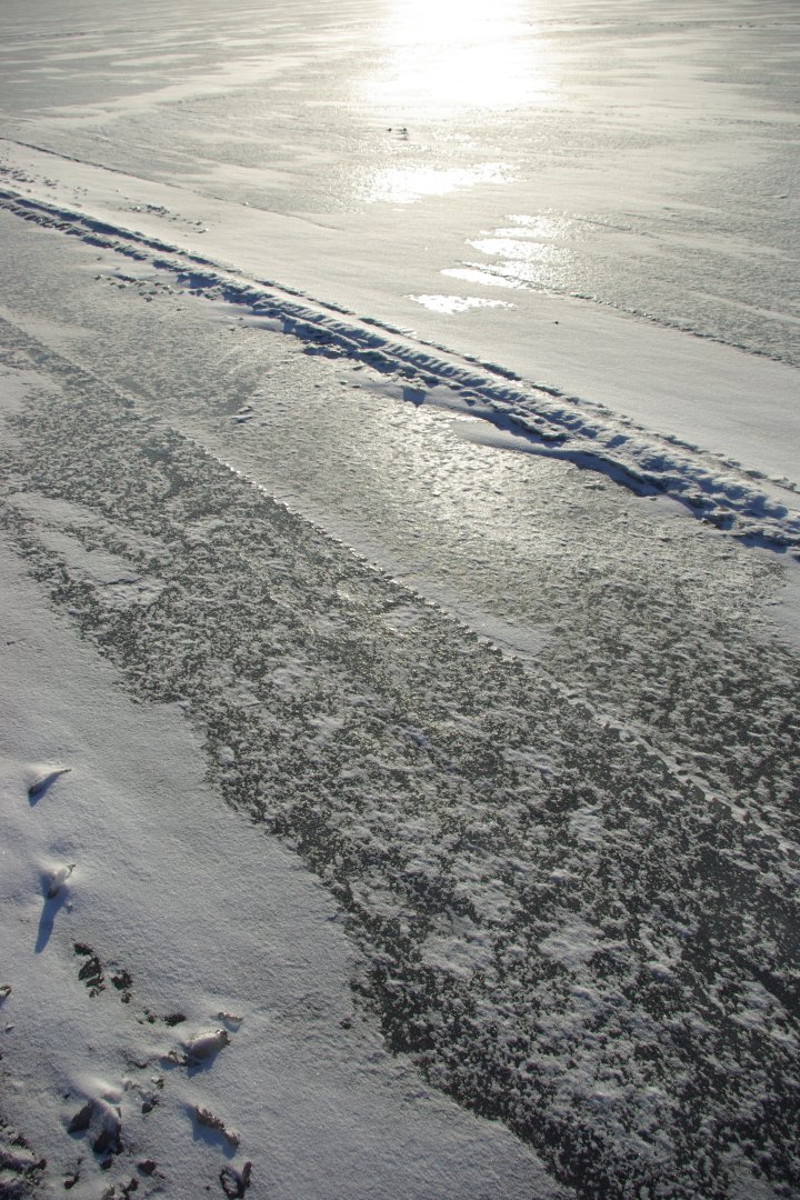Molnsättra naturreservat, Järfälla - oktober 2020 (feb 2009) isen