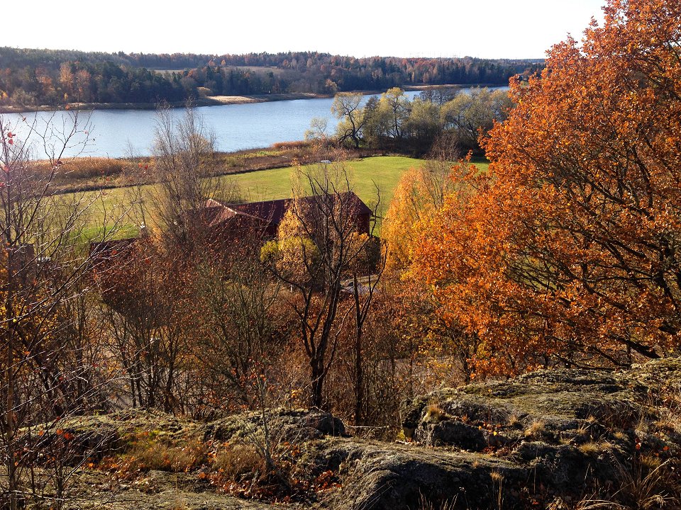 Uvbergets naturreservat - oktober 2016 utsikt uvberget