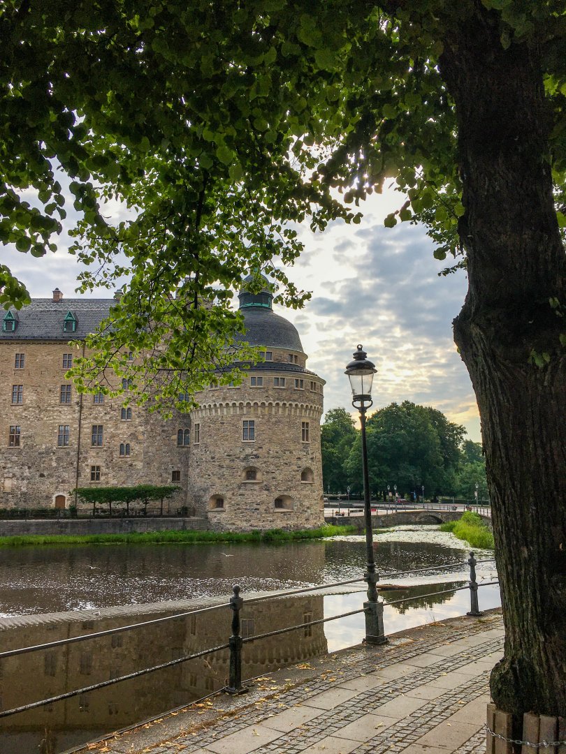 Örebro slott - juli 2021 lykta