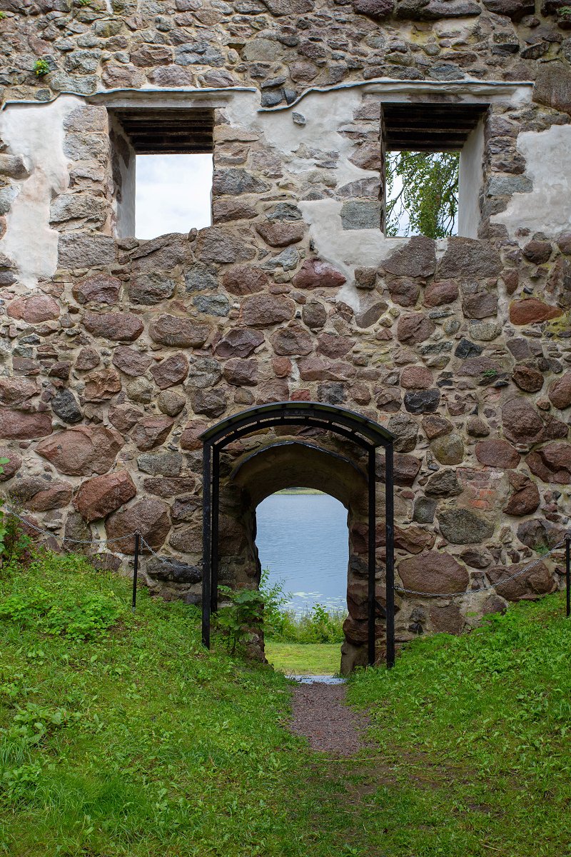 Bergkvara slottsruin - augusti 2019 ansikte