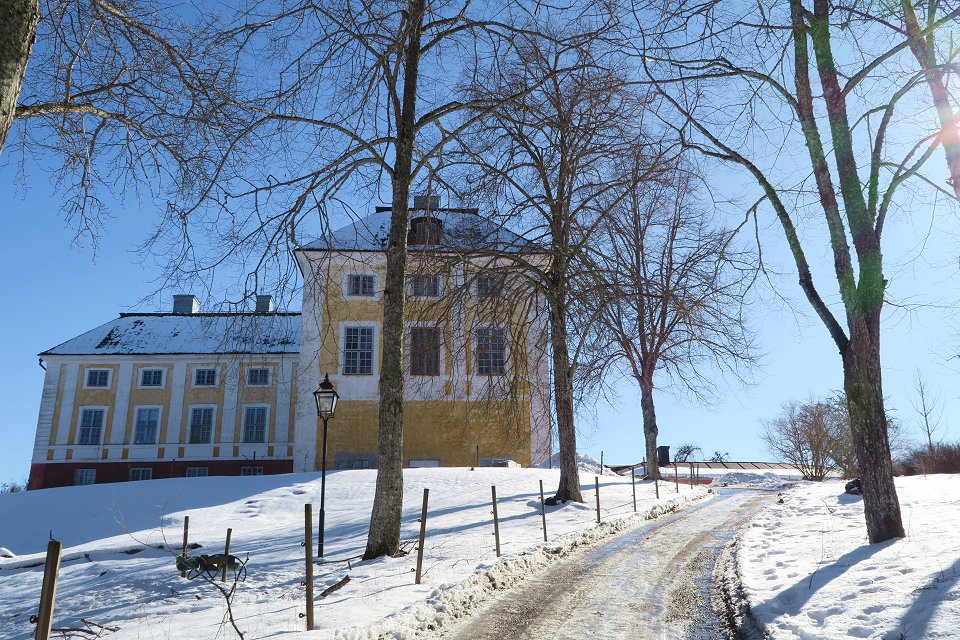 Ekolsunds slott - mars 2018 slott ekolsund