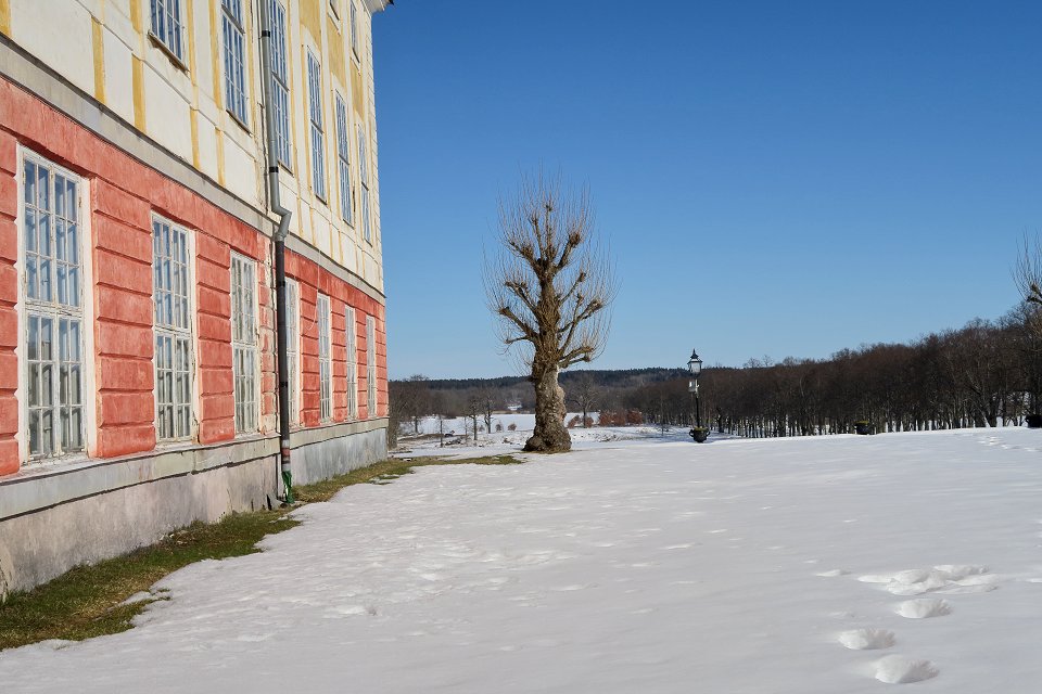 Ekolsunds slott - mars 2018 utsikt fran slottet
