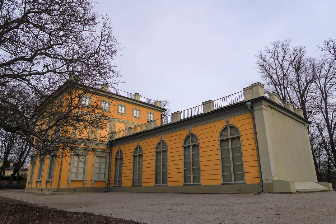 Gustav III:s paviljong, Haga - februari 2019 stora fonster
