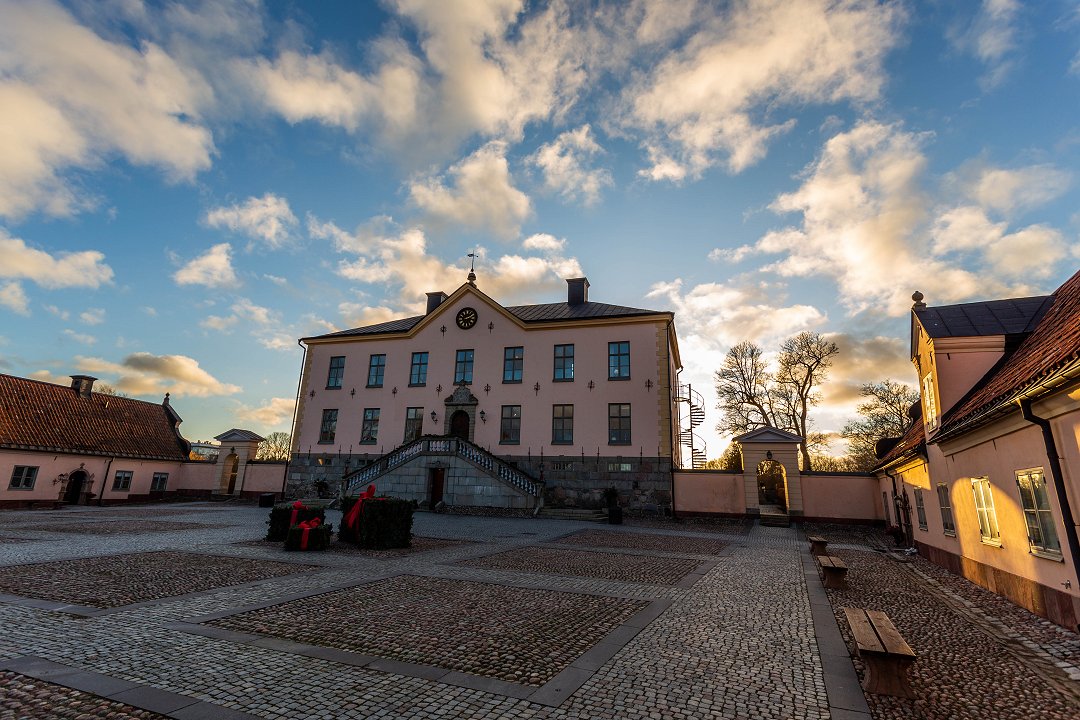 Hässelby slott - januari 2020 kvalls sol