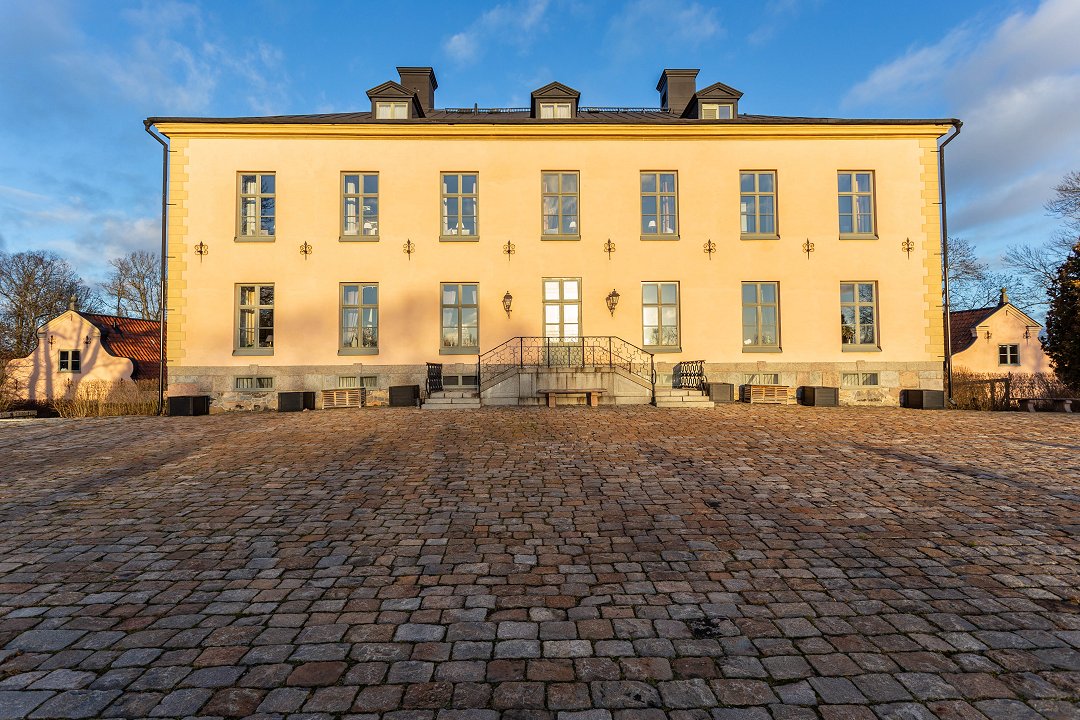 Hässelby slott - januari 2020 stengarden