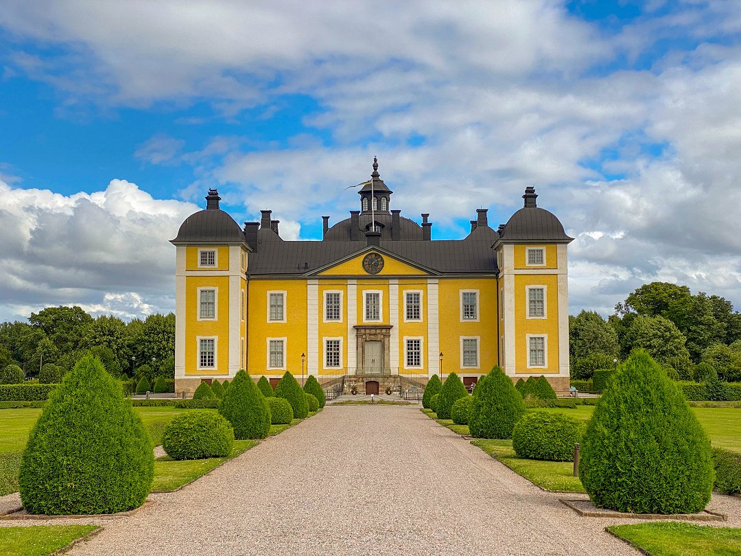 Strömsholms Slott - juli 2022 det gula slottet