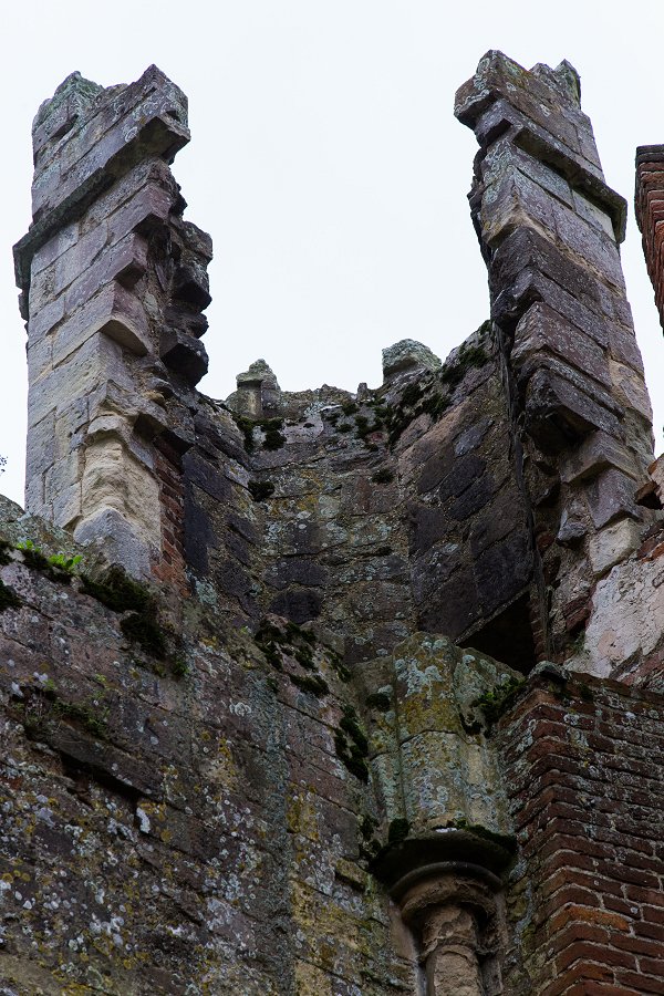 Titchfield Abbey - december 2015 broken tower