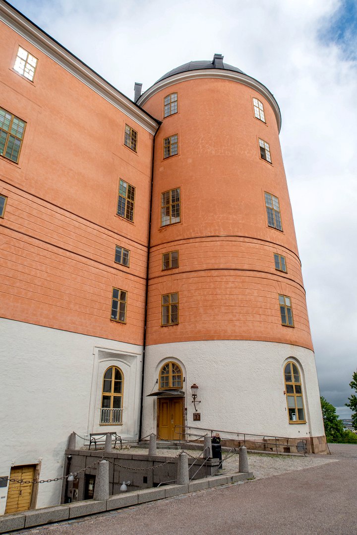 Uppsala slott - maj 2019 baksidan