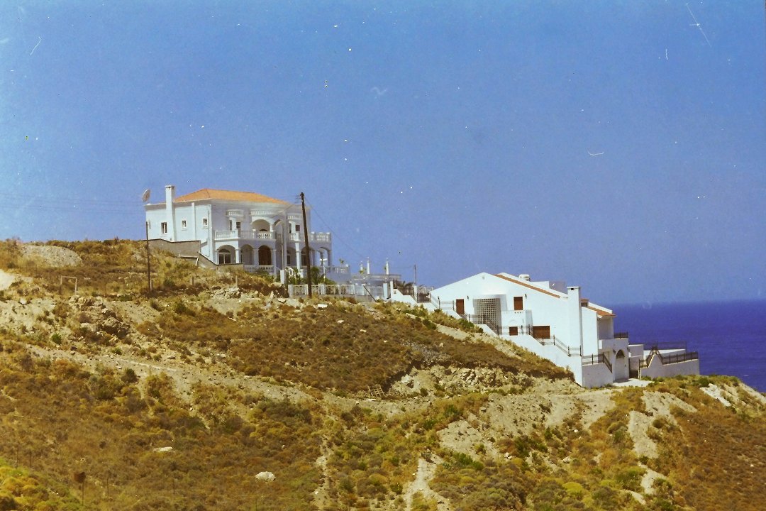Kalymnos, Grekland - juli 1999 villor