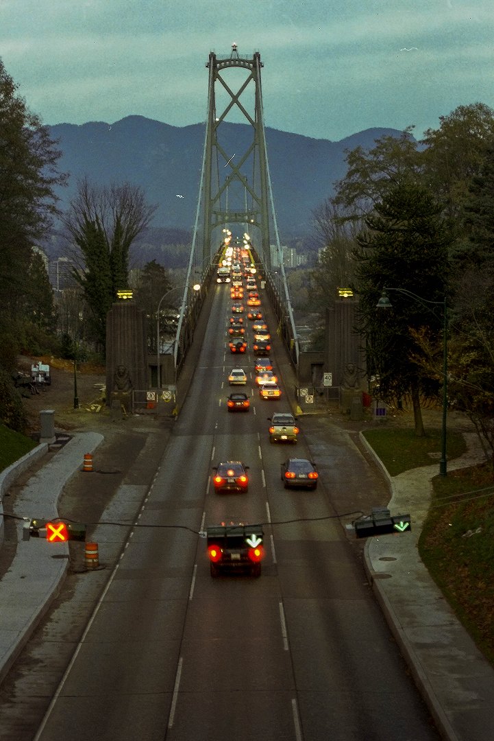 Vancouver, Kanada - november 2000 bron