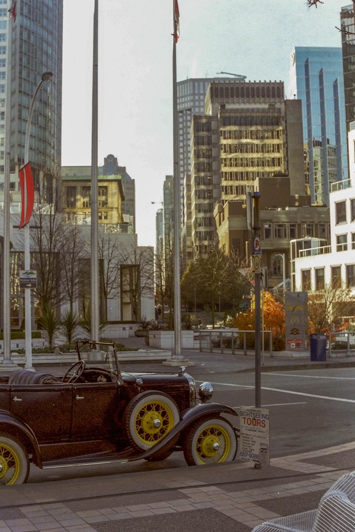 Vancouver, Kanada - november 2000 t ford