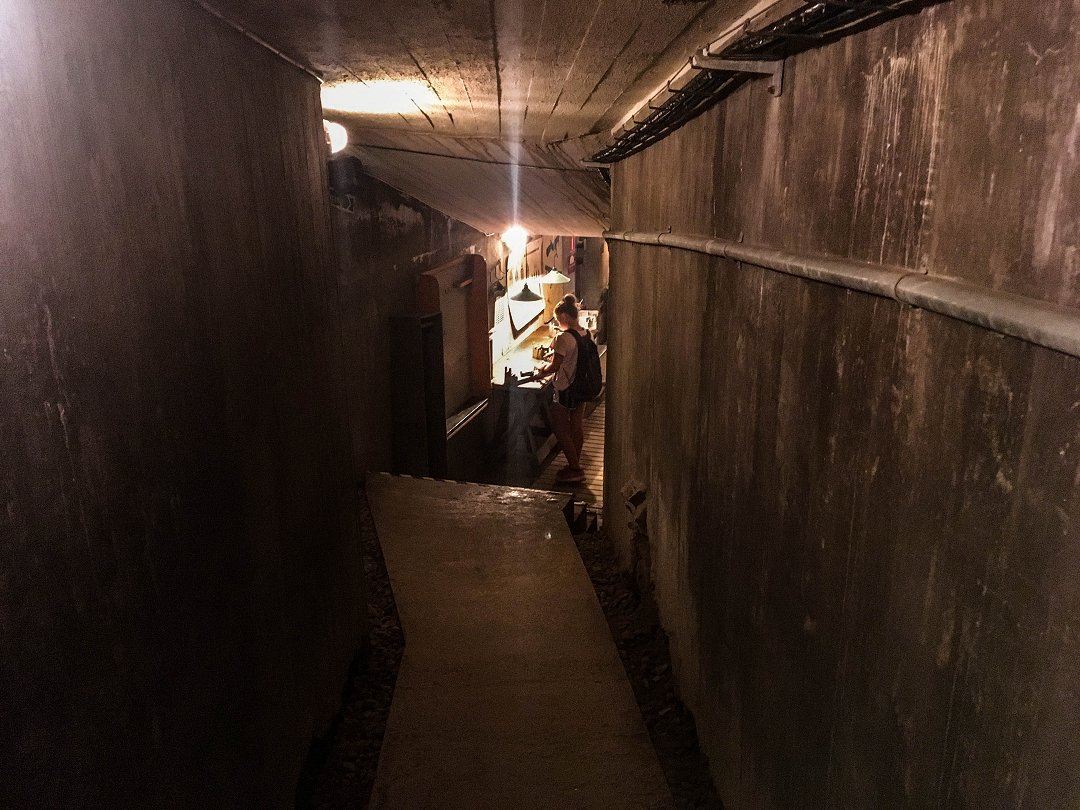 Furuvik militärt fort – juli 2019 bunker gang