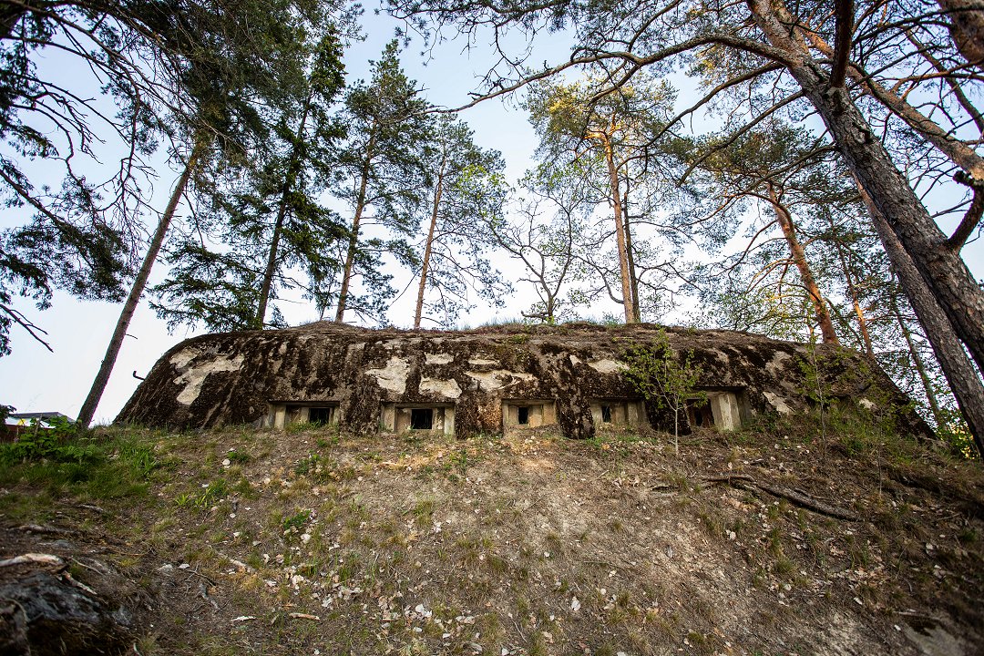 Södra Fronten Bunker Tyresö - maj 2019 bunkern