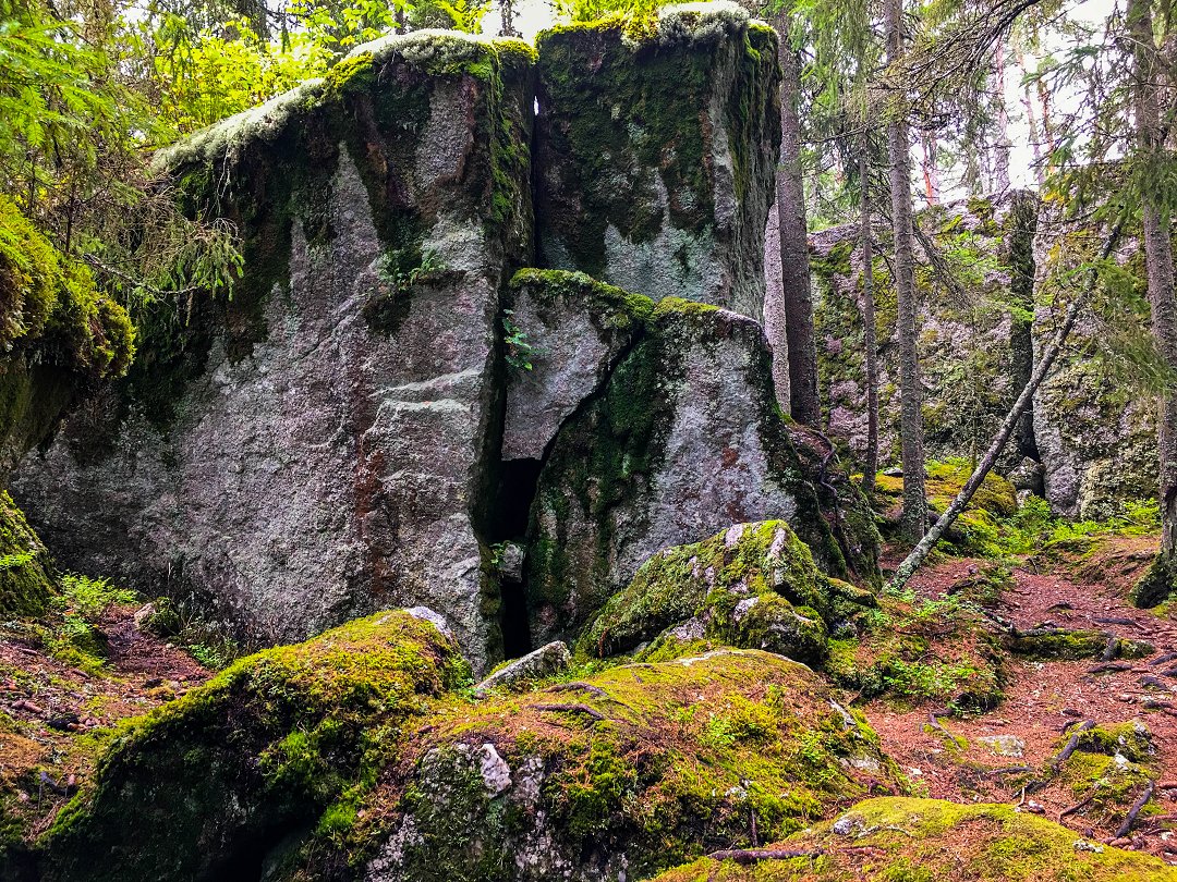 Jättebergen, Degerfors - juli 2021 klippor