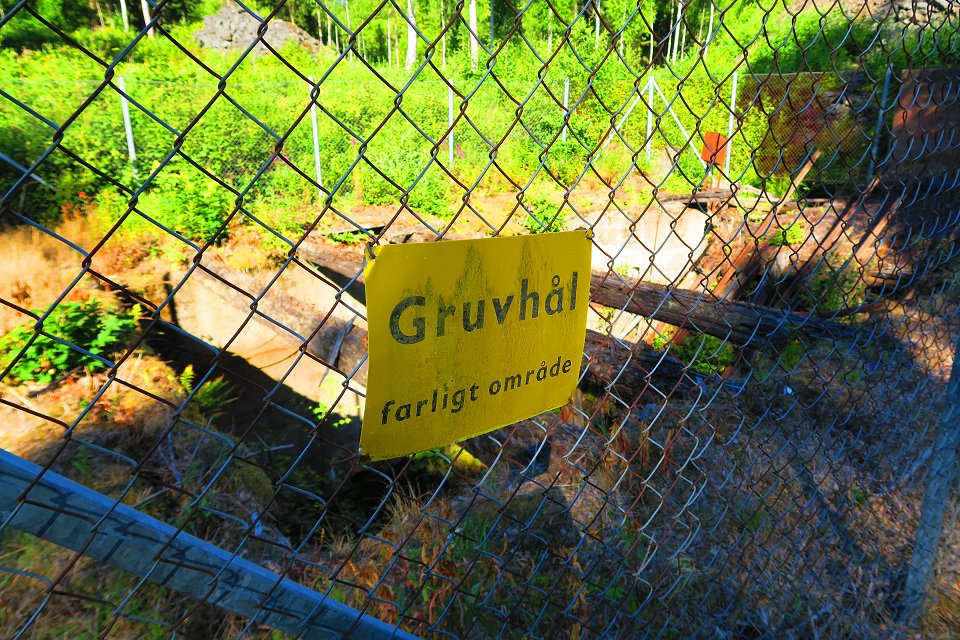 Åkergruvan Pershyttan - juli 2017 akergruvan pershyttan skylt