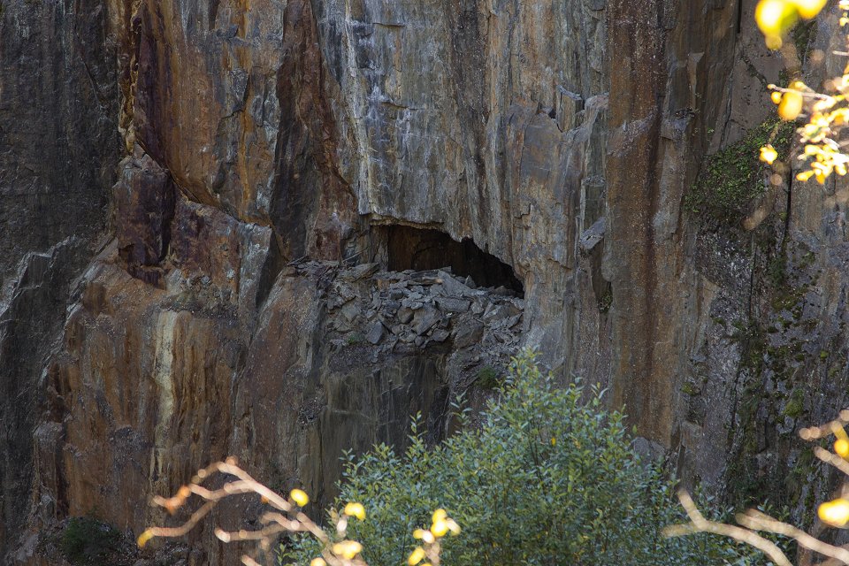 Ickorbottens gruva - oktober 2016 17 hal i berget