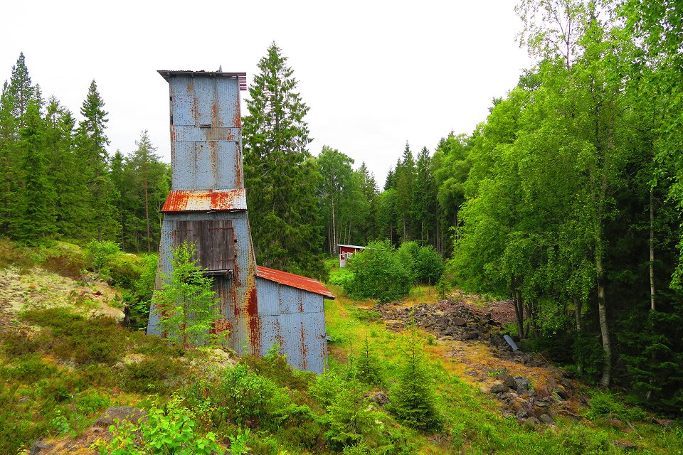 Nya gruvan Ulvön - juli 2017 platsjul sodra ulvon