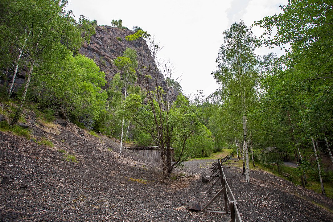 Tabergs gruva Småland - augusti 2018 naturen