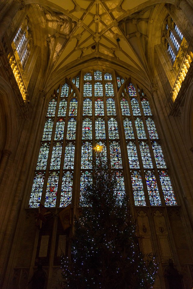 Winchester cathedral - december 2015 stora fonstret