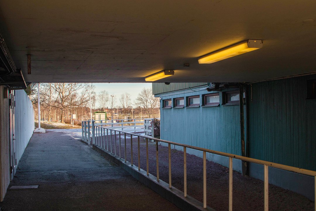 Täby Galopp - januari 2019 tunnel