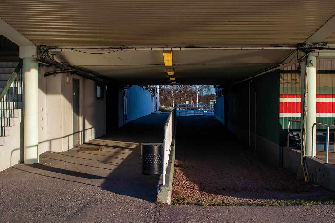 Täby Galopp - januari 2019 viadukt