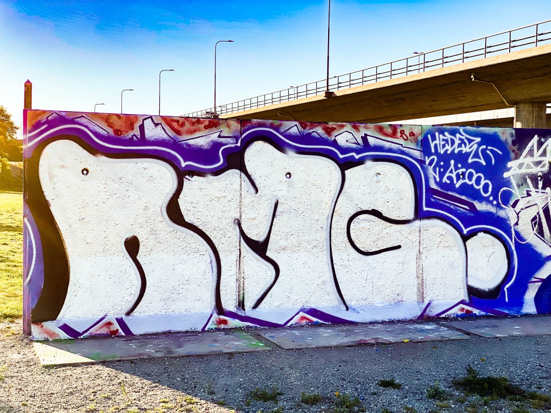 Tensta Lagliga Graffitivägg - augusti 2022 rmc